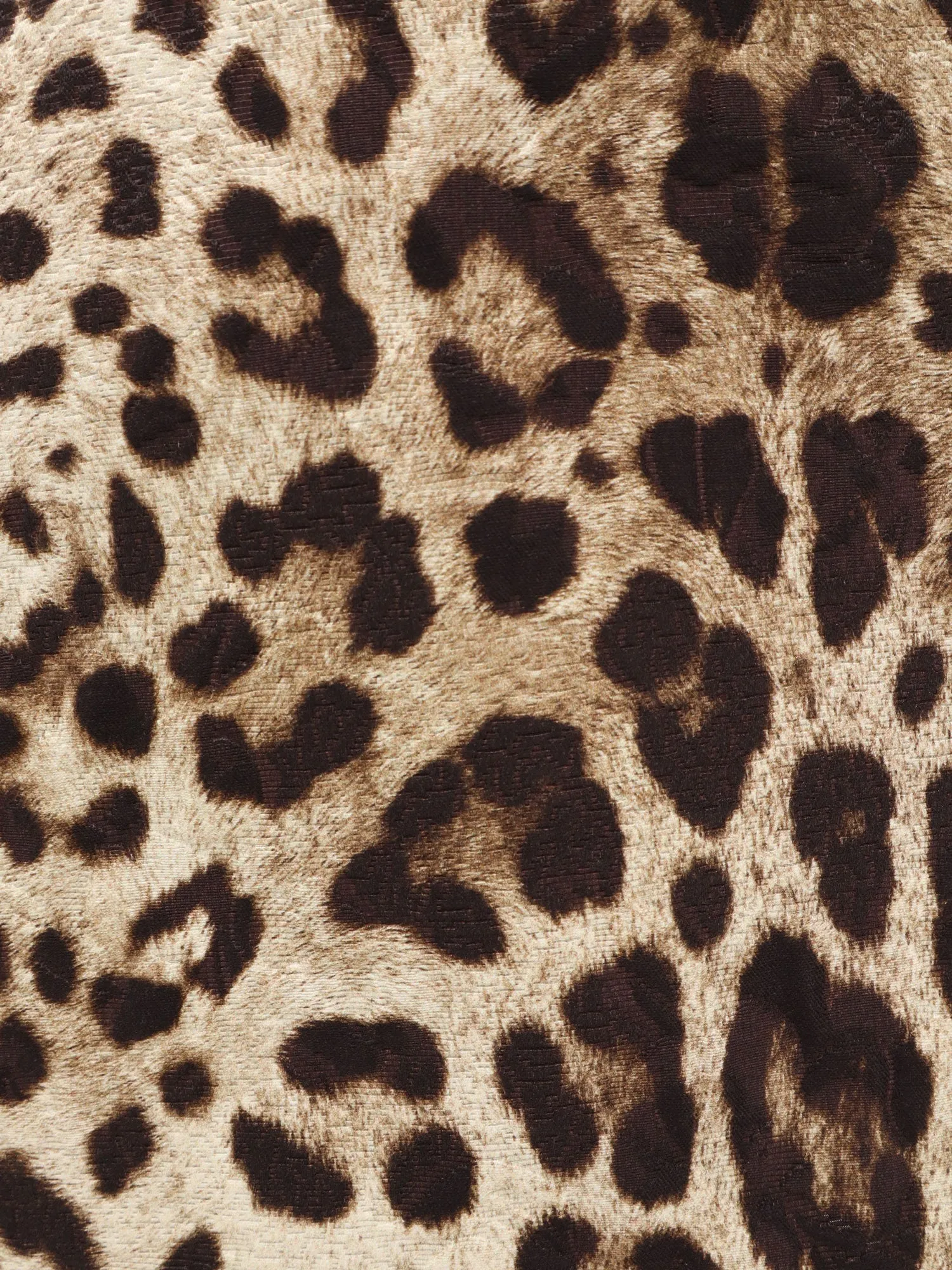 Cotton, Silk And Viscose Mini Skirt With Animal Motif sold by Wanan Luxury product image thumbnail 3