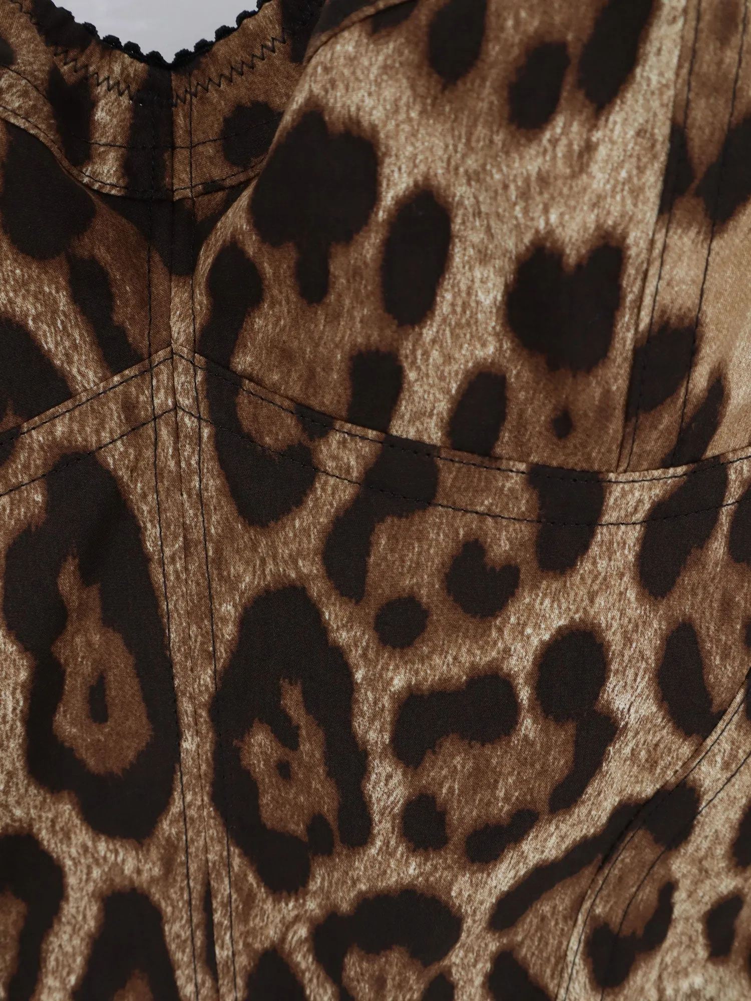 Cotton Blend Top With Animal Print sold by Wanan Luxury product image thumbnail 3