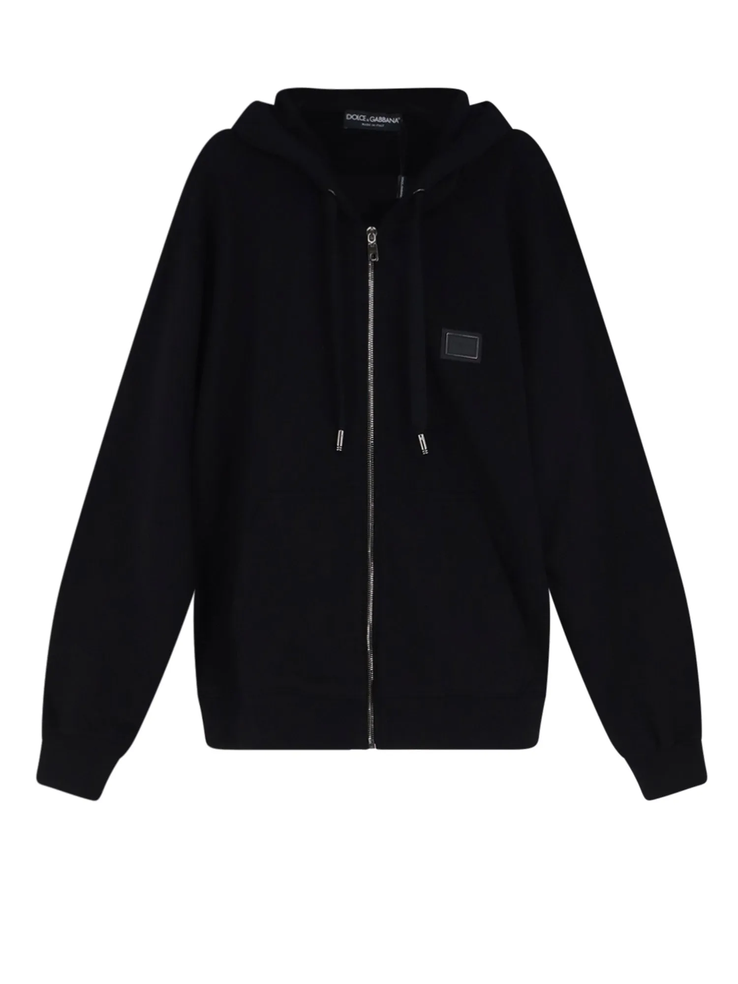 Cotton Sweatshirt With Metal Logo Patch sold by Wanan Luxury
