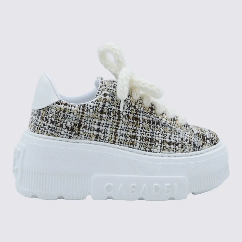 Sneakers Panna/Bianco made by Casadei