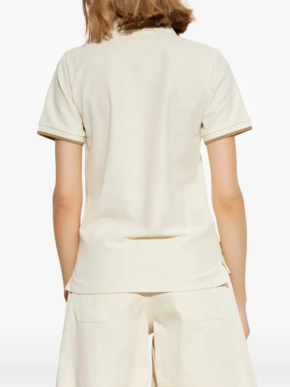 PiquÉ Polo Shirt With Logo Patch sold by Wanan Luxury product image thumbnail 3