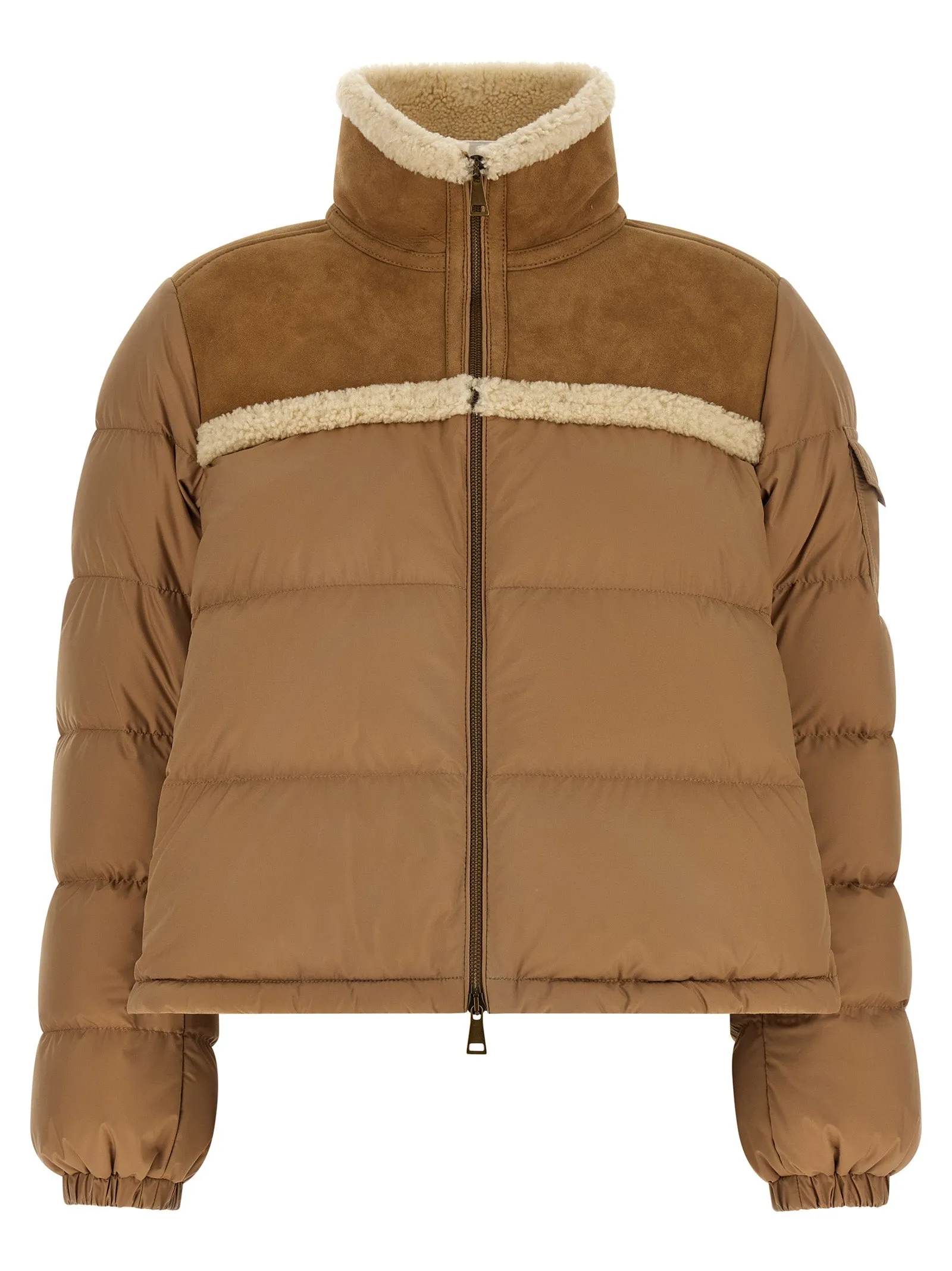 Aurore Puffer Jackets Beige sold by Wanan Luxury