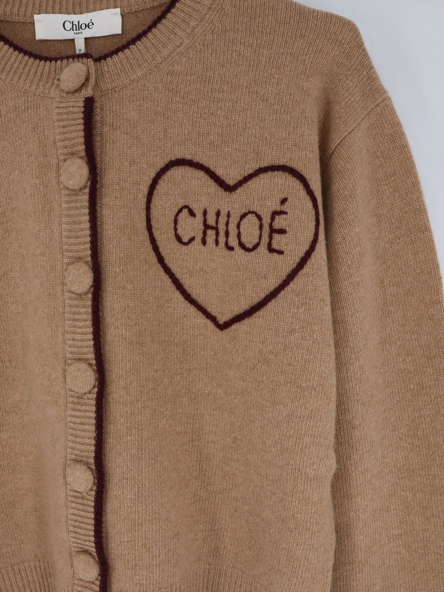 Wool And Cashmere Wool Cardigan sold by Wanan Luxury product image thumbnail 3