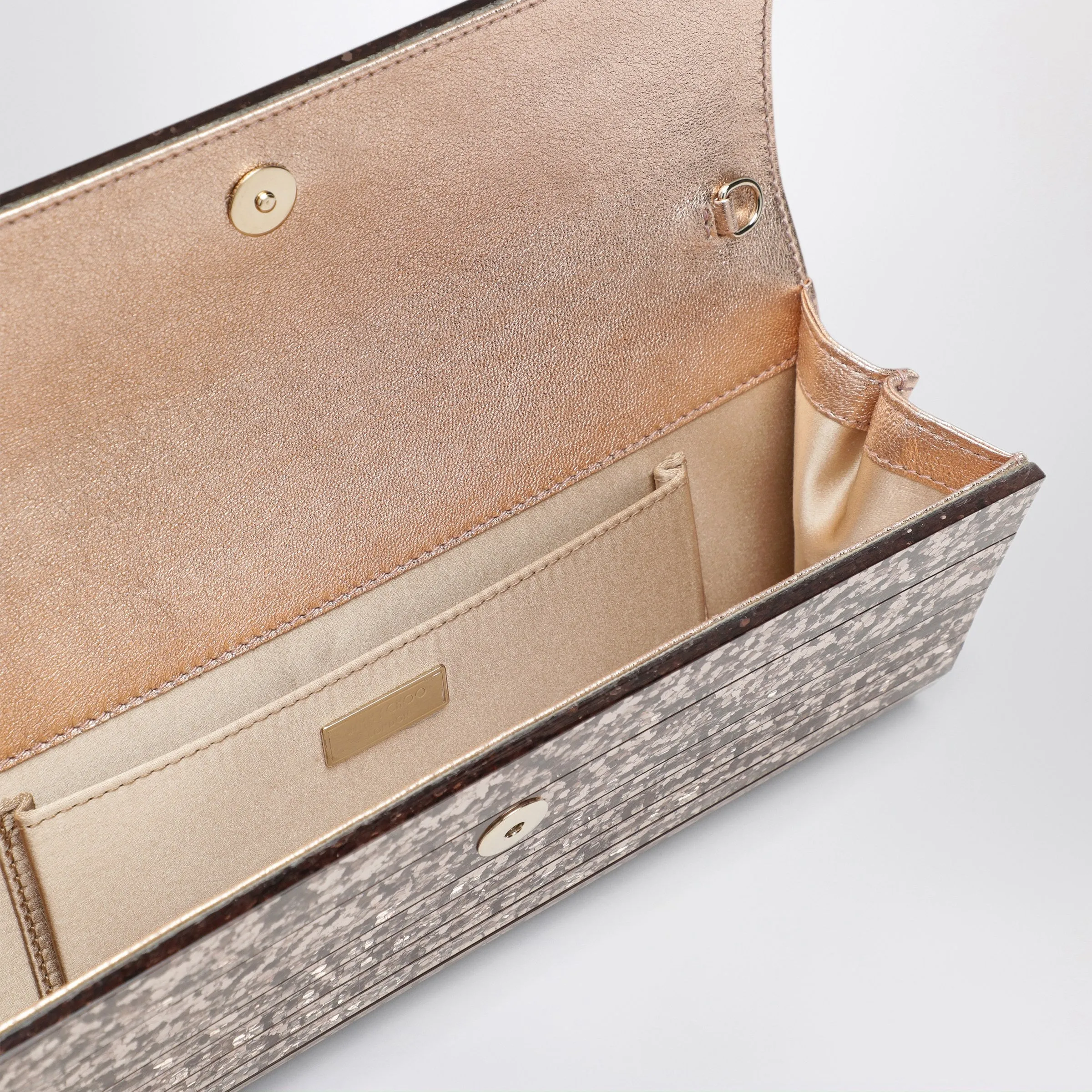 Pink Sweetie Glitter Fabric Clutch sold by Wanan Luxury product image thumbnail 3