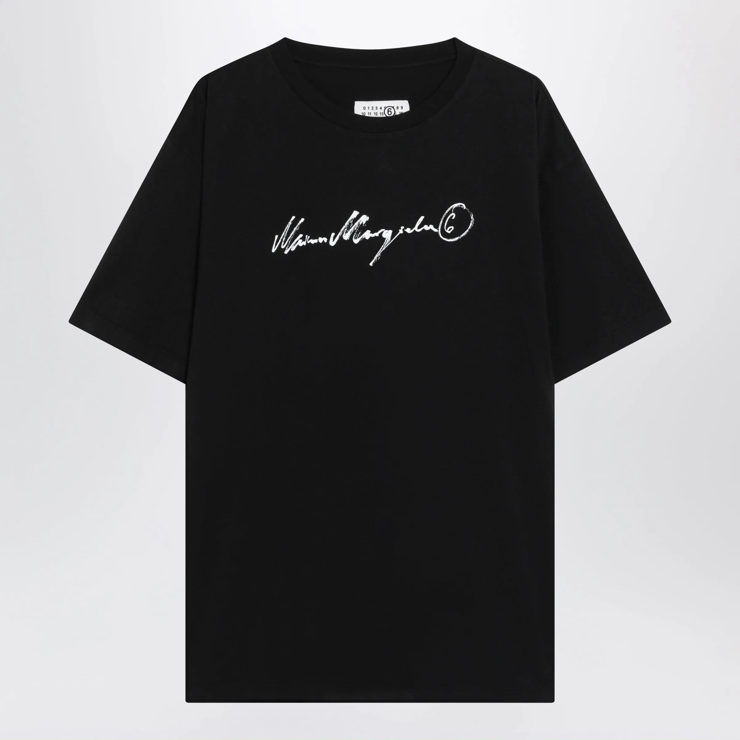 Black T-Shirt With Logo Print sold by Wanan Luxury