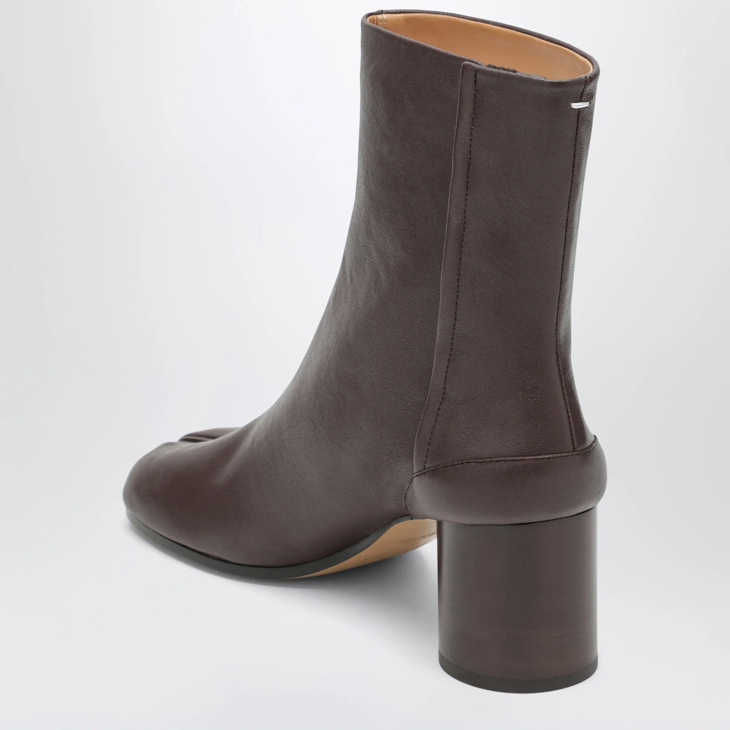 Mocha Brown Tabi Ankle Boots sold by Wanan Luxury product image thumbnail 2