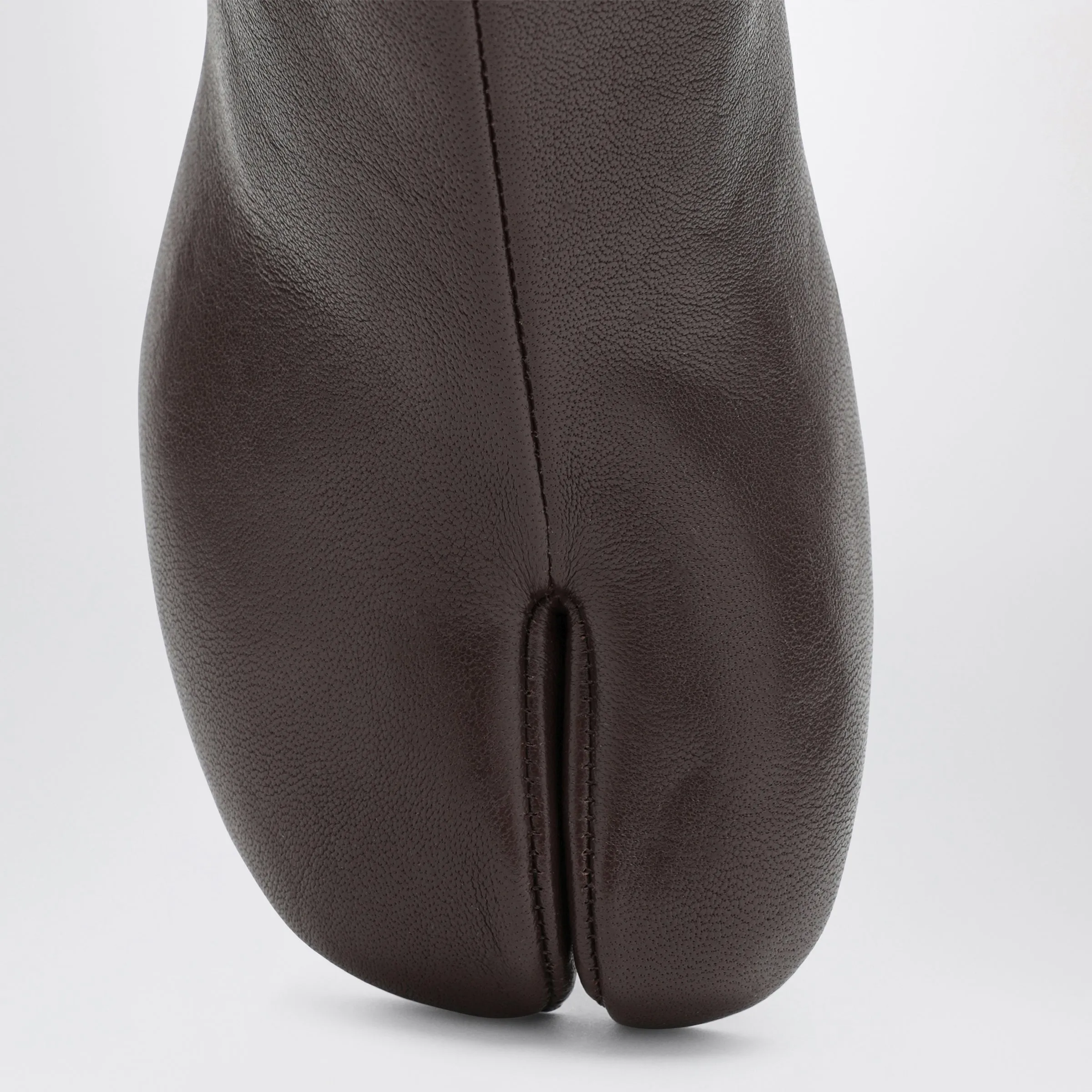 Mocha Brown Tabi Ankle Boots sold by Wanan Luxury product image thumbnail 3