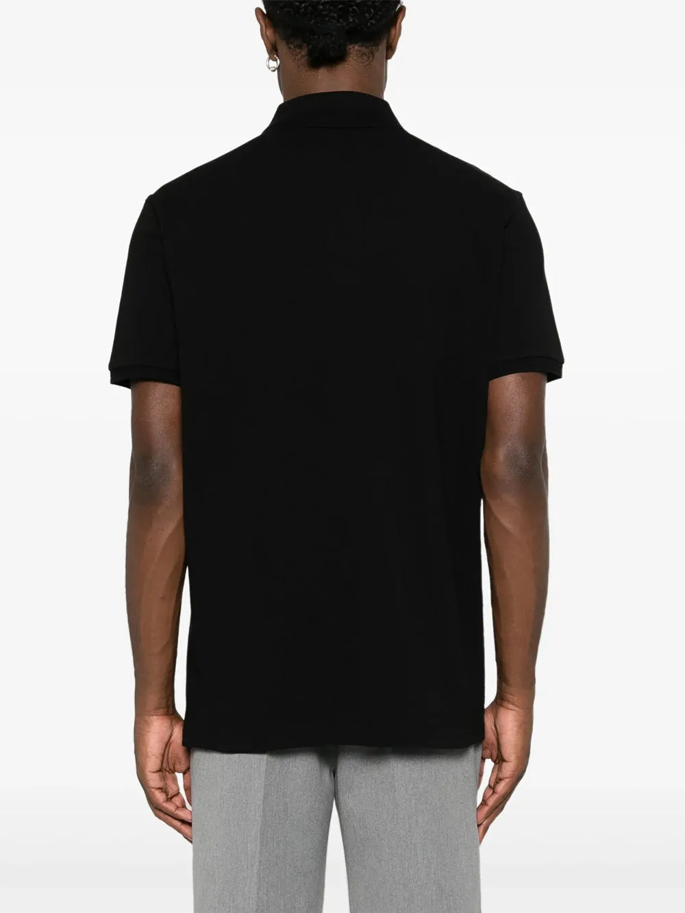 Double Logo Patch Cotton T-Shirt sold by Wanan Luxury product image thumbnail 3