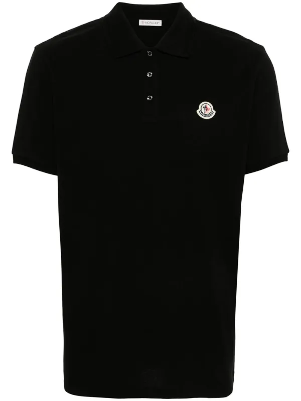 Double Logo Patch Cotton T-Shirt made by Moncler