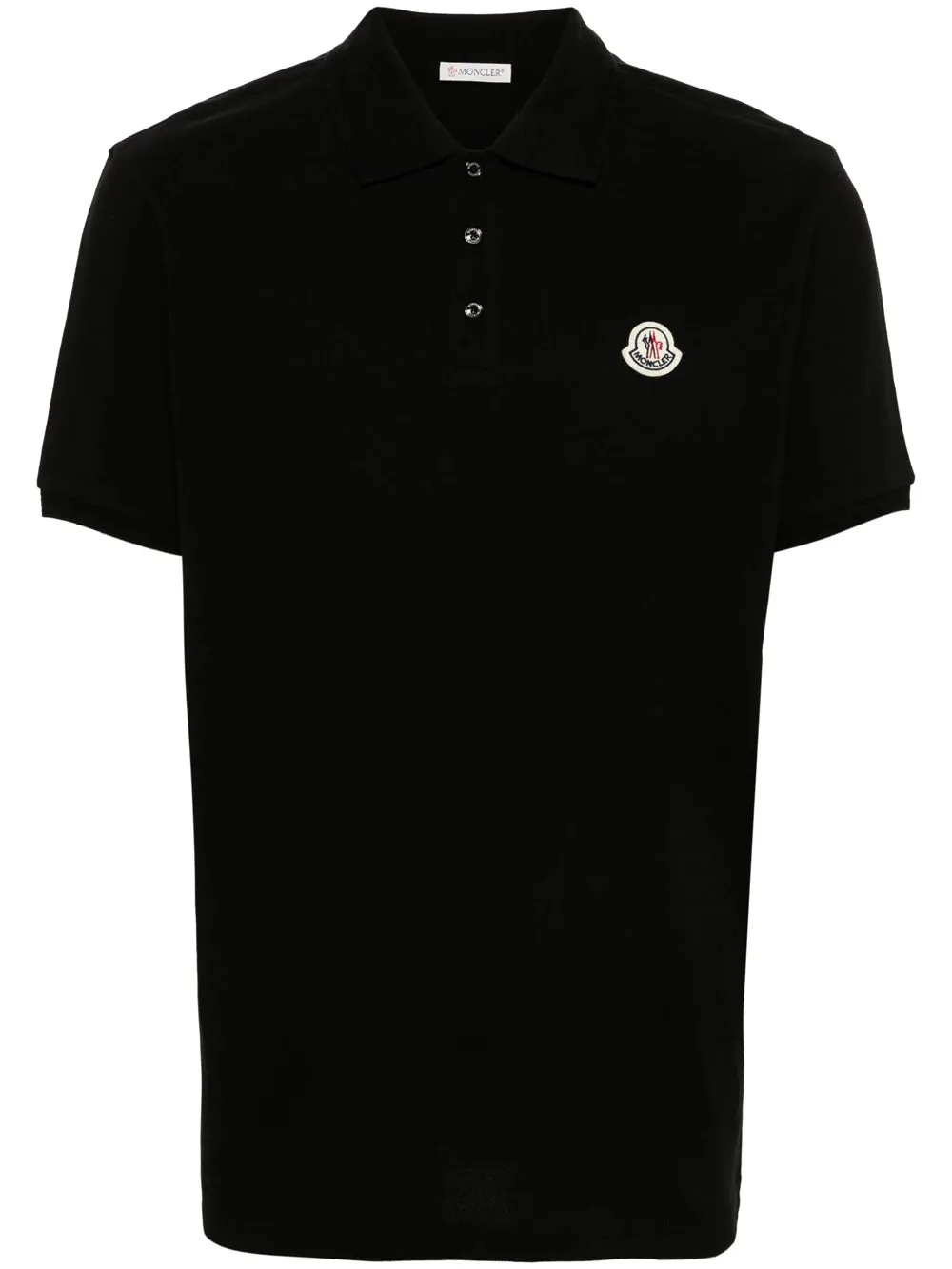 Double Logo Patch Cotton T-Shirt sold by Wanan Luxury