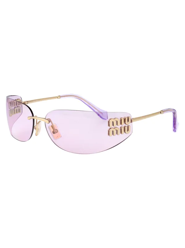 0MU A51S RECTANGULAR Sunglasses made by Miu Miu