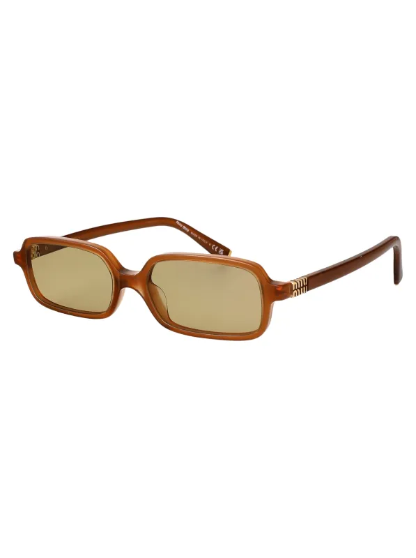 0MU 11ZS RECTANGULAR Sunglasses made by Miu Miu