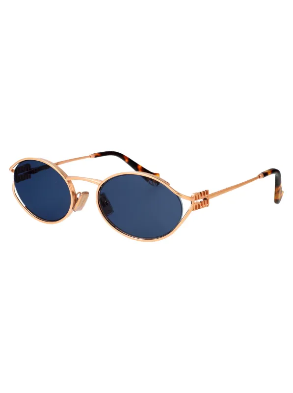 0MU 52YS OVAL Sunglasses made by Miu Miu