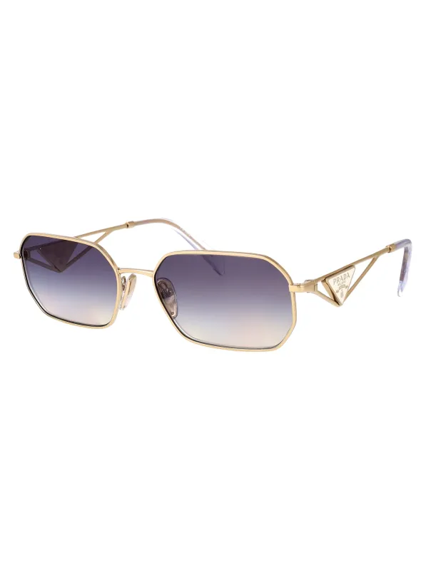 0PR A51S Geometrical Sunglasses made by Prada