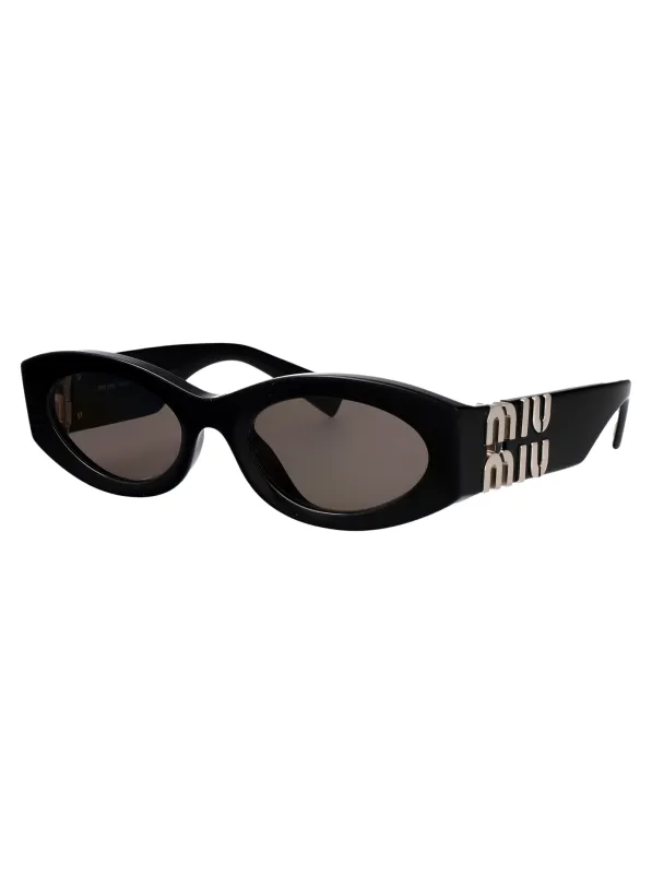 0MU 11WS OVAL Sunglasses made by Miu Miu