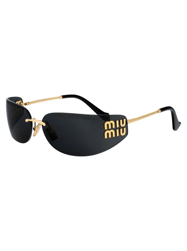 0MU A51S RECTANGULAR Sunglasses made by Miu Miu