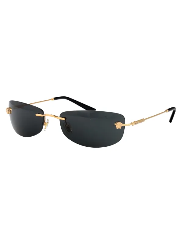 0VE2279 RIMLESS Sunglasses made by Versace