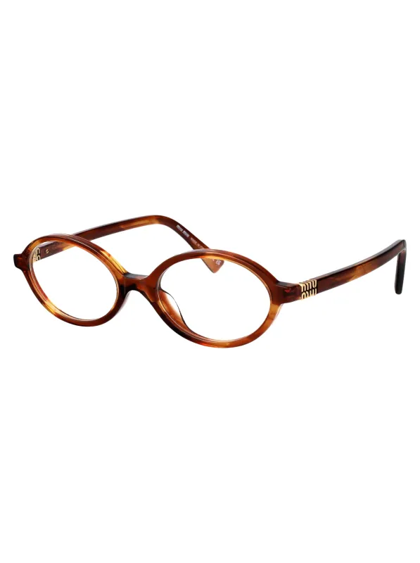 0MU 01XV OVAL Optical made by Miu Miu