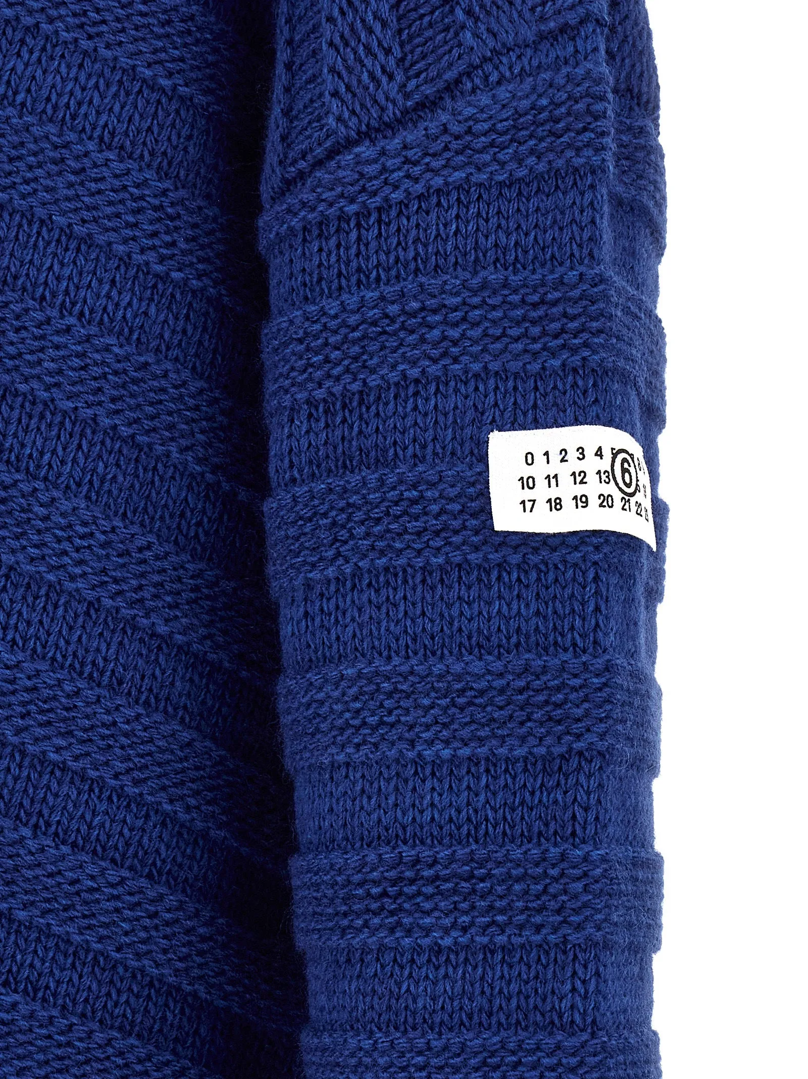 Distressed Wool Cardigan Sweaters And Cardigans Blue sold by Wanan Luxury product image thumbnail 5