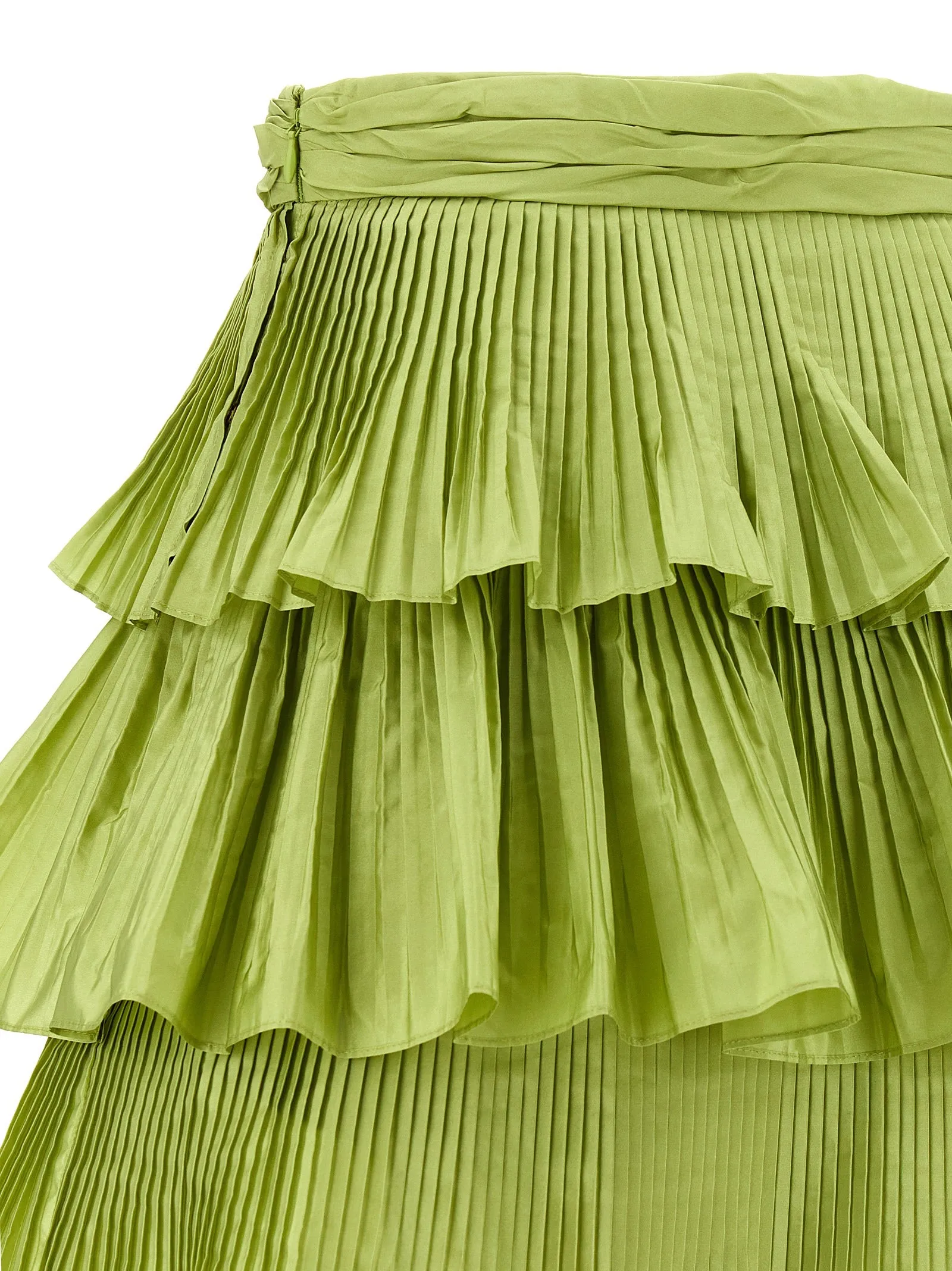 Skirt Velentino Garavani Taffetà Skirts Green sold by Wanan Luxury product image thumbnail 4