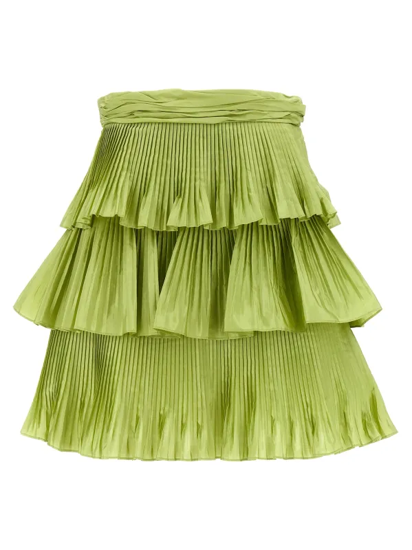 Skirt Velentino Garavani Taffetà Skirts Green made by Valentino Garavani
