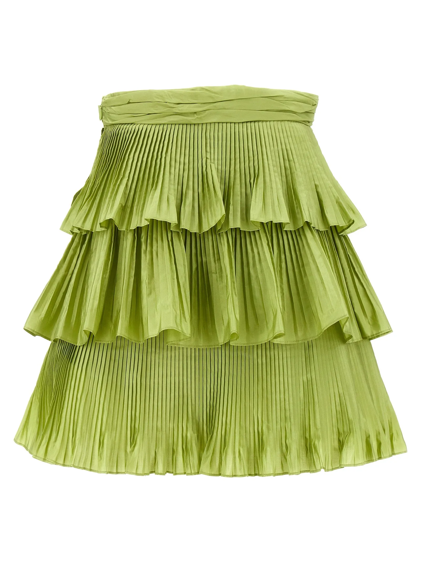 Skirt Velentino Garavani Taffetà Skirts Green sold by Wanan Luxury product image thumbnail 2