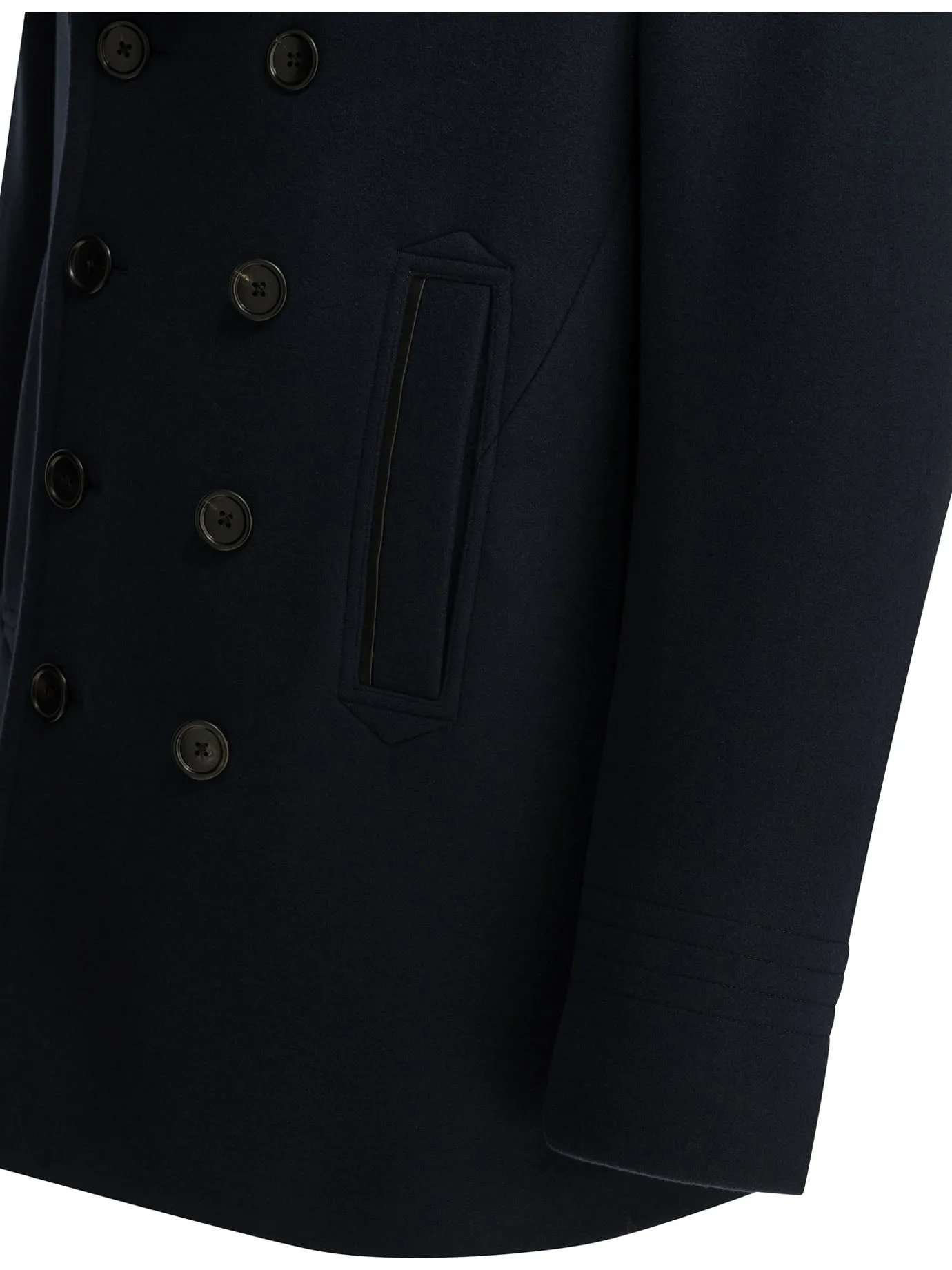 Short Wool Felt Coat Jackets And Coats Blue sold by Wanan Luxury product image thumbnail 4