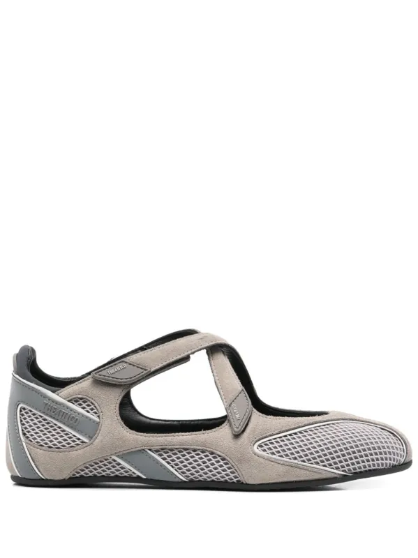 Flat Shoes Grey made by The Attico