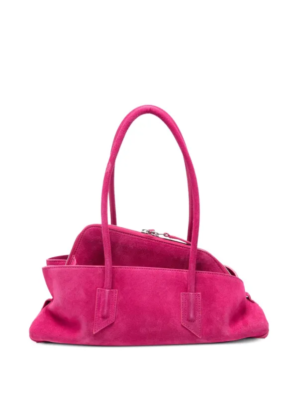 La Passeggiata Small Leather Shoulder Bag made by The Attico