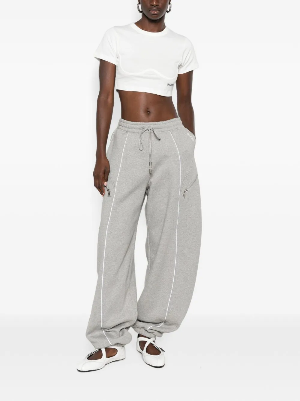 Trousers Grey sold by Wanan Luxury product image thumbnail 2