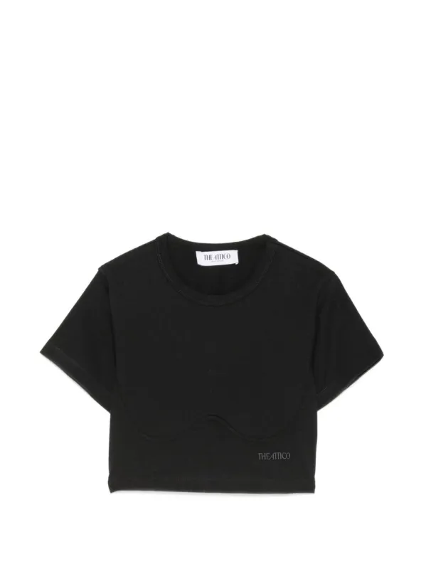 Logo Cotton T-Shirt made by The Attico