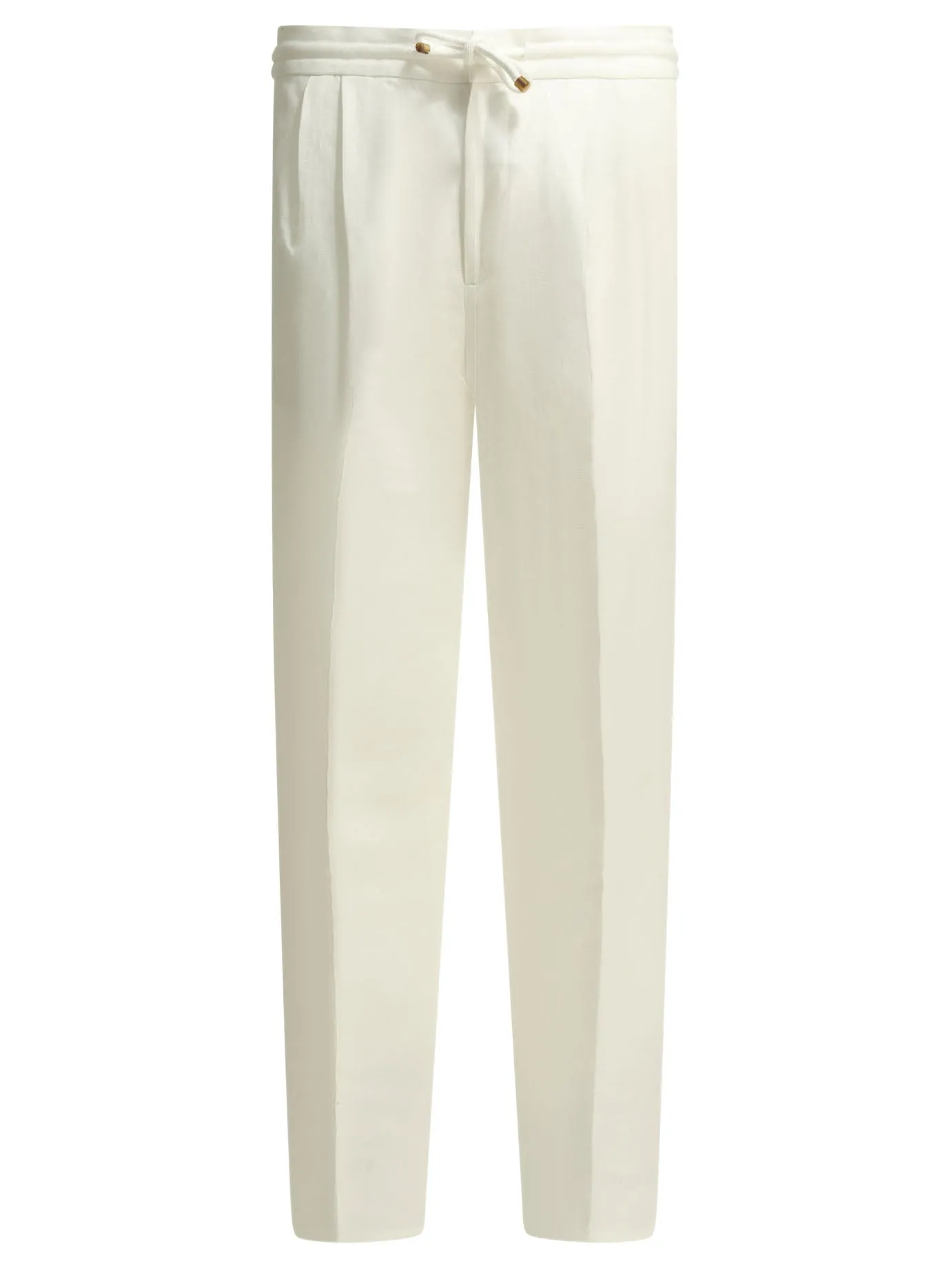 Casual Linen And Cotton Pants Trousers White sold by Wanan Luxury