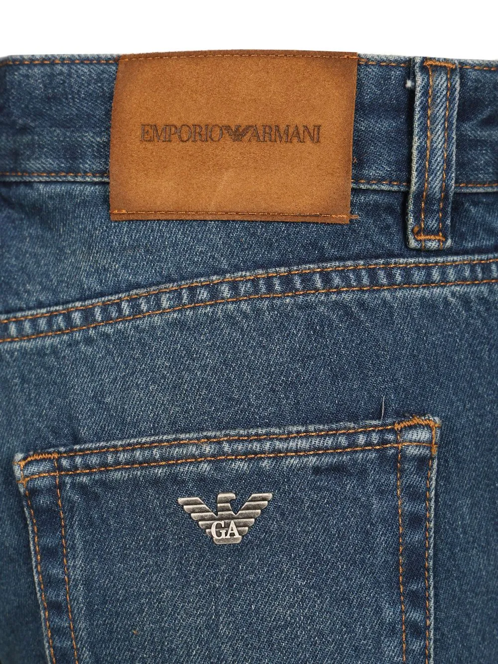 Straight Leg Jeans Blue sold by Wanan Luxury product image thumbnail 4