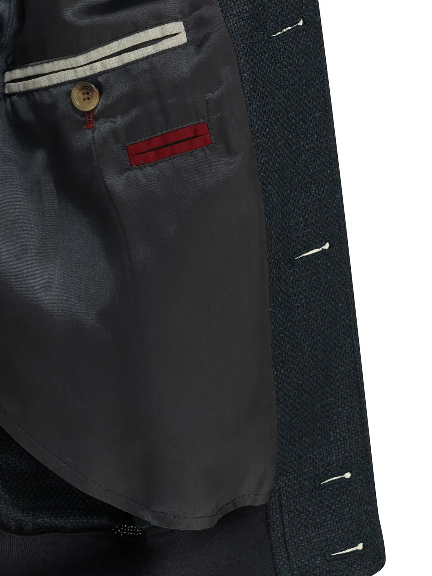 Lightweight Jacket Made Of A Silk-Linen Blend Jackets And Coats Blue sold by Wanan Luxury product image thumbnail 4
