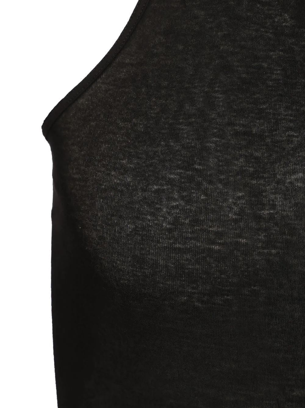 Ribbed Tank Top T-Shirt Black sold by Wanan Luxury product image thumbnail 3