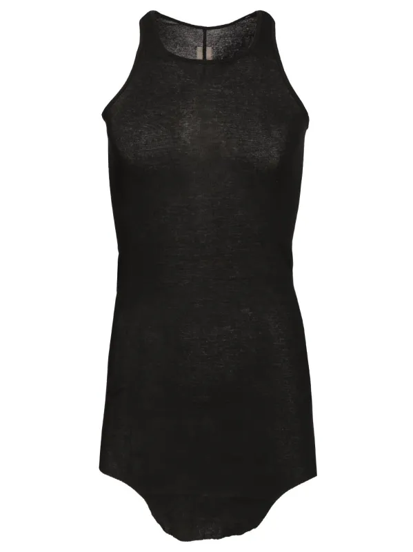 Ribbed Tank Top T-Shirt Black made by Rick Owens