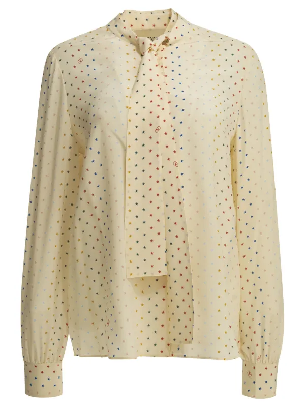 Starry Shirts Beige made by Valentino Garavani