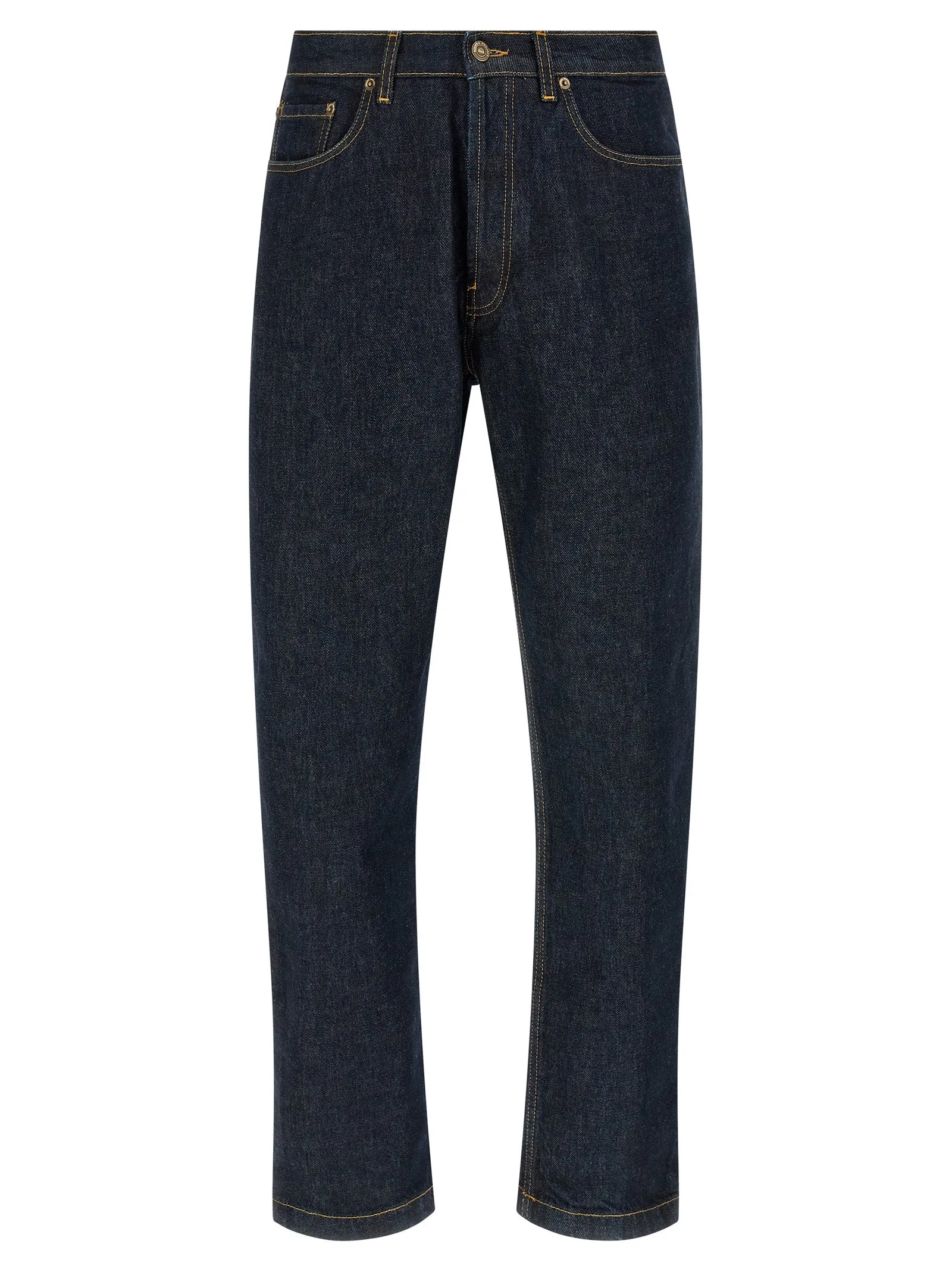 Tapered Leg Jeans Blue sold by Wanan Luxury