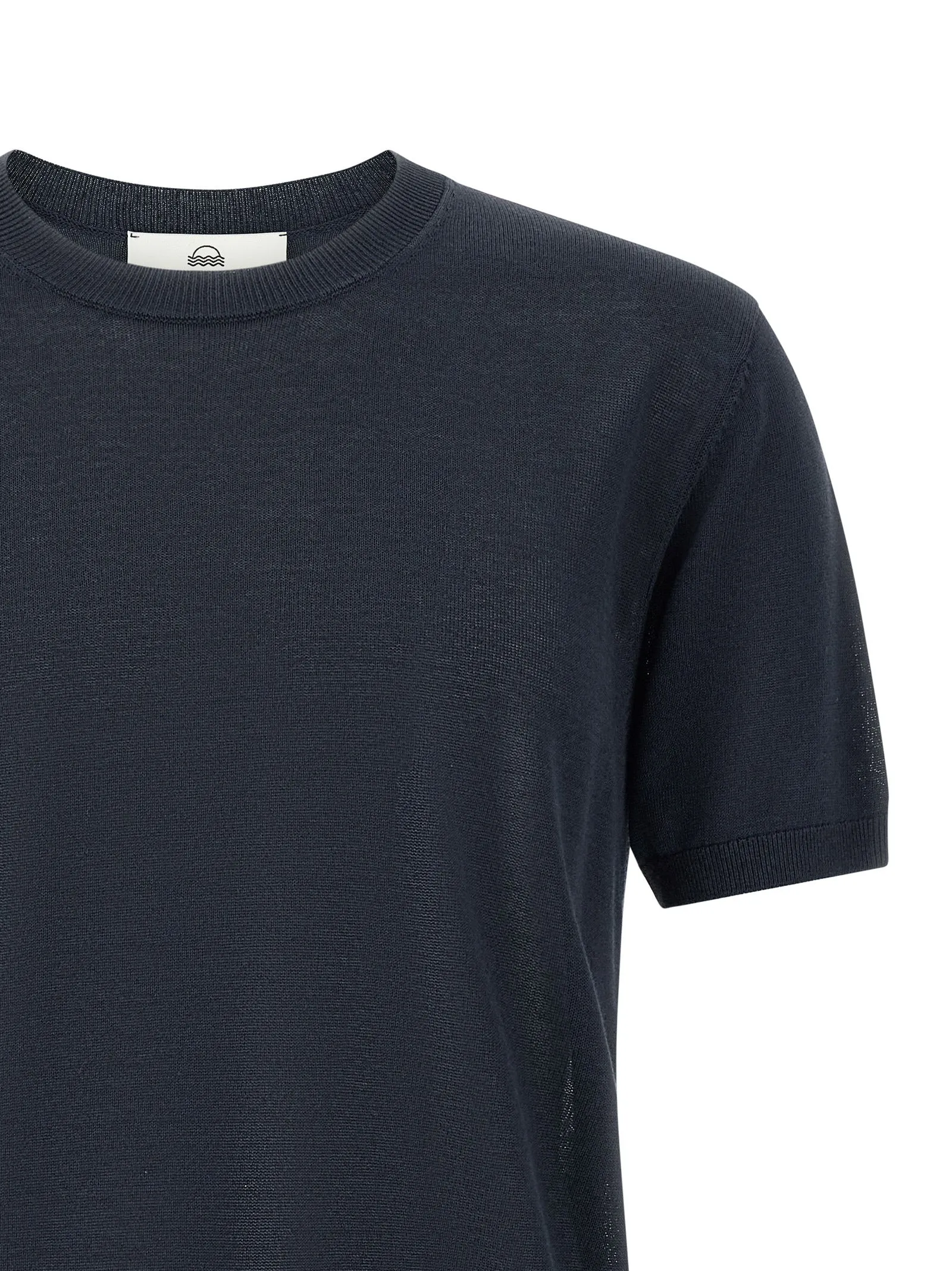 Crew-Neck Sweater Sweaters And Cardigans Blue sold by Wanan Luxury product image thumbnail 3