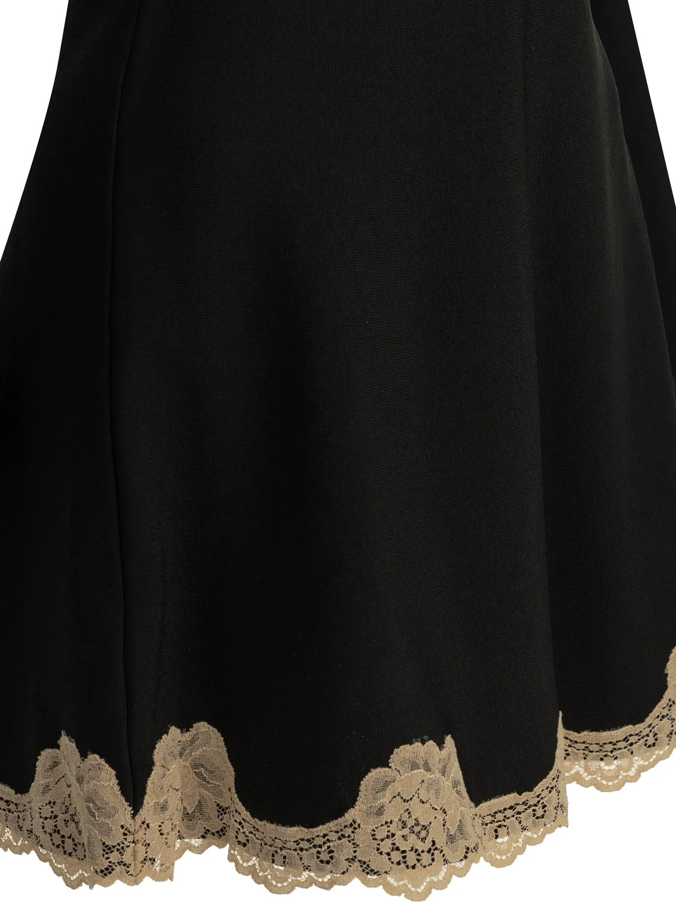 Short Flared Dress Dresses Black sold by Wanan Luxury product image thumbnail 4