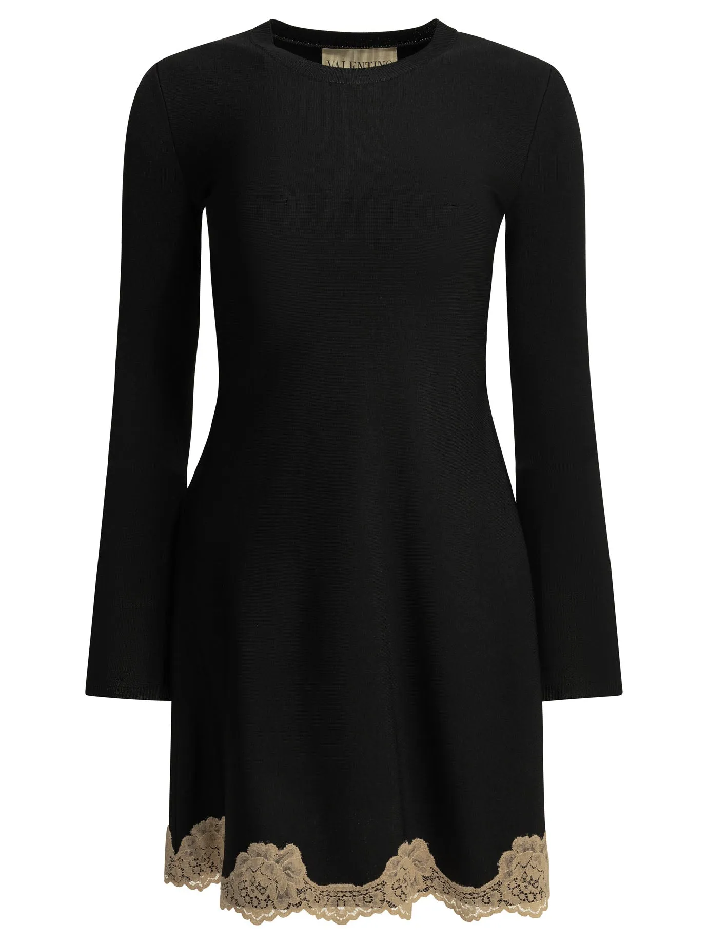 Short Flared Dress Dresses Black sold by Wanan Luxury