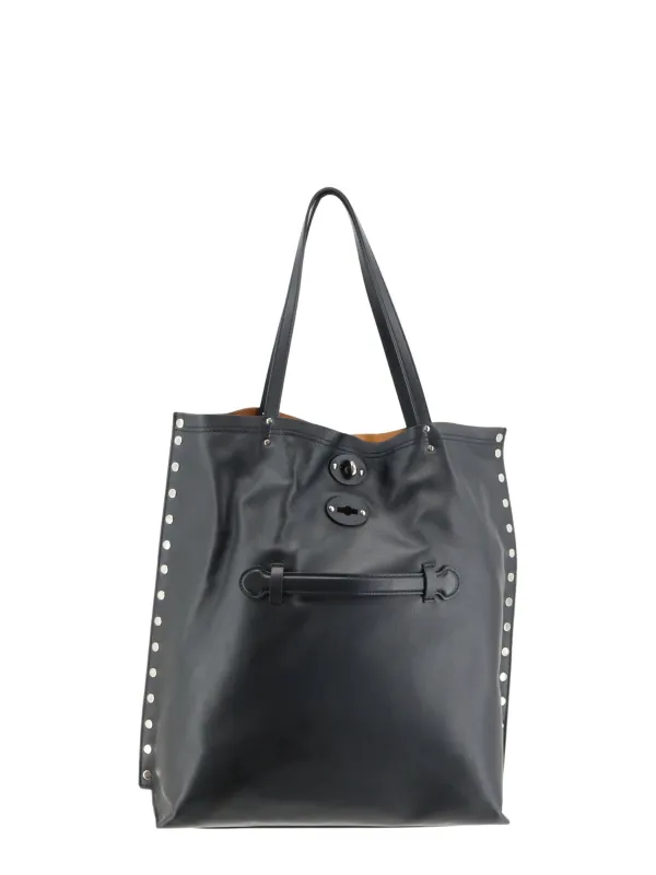 A Spasso Leather Shopping Bag made by Wanan Luxury