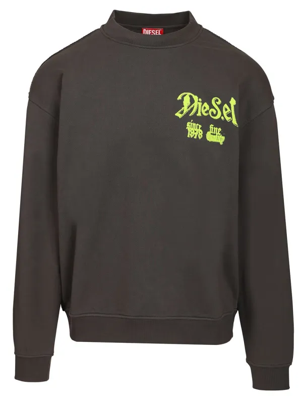 S-Boxt-Aa2 Sweatshirts Black made by Diesel