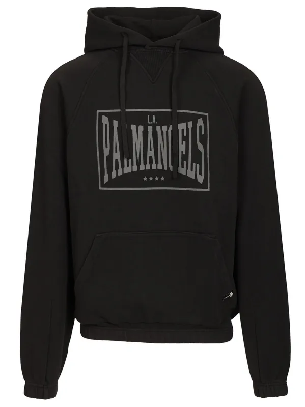 Vintage Box Hoodie Sweatshirts Black made by Palm Angels