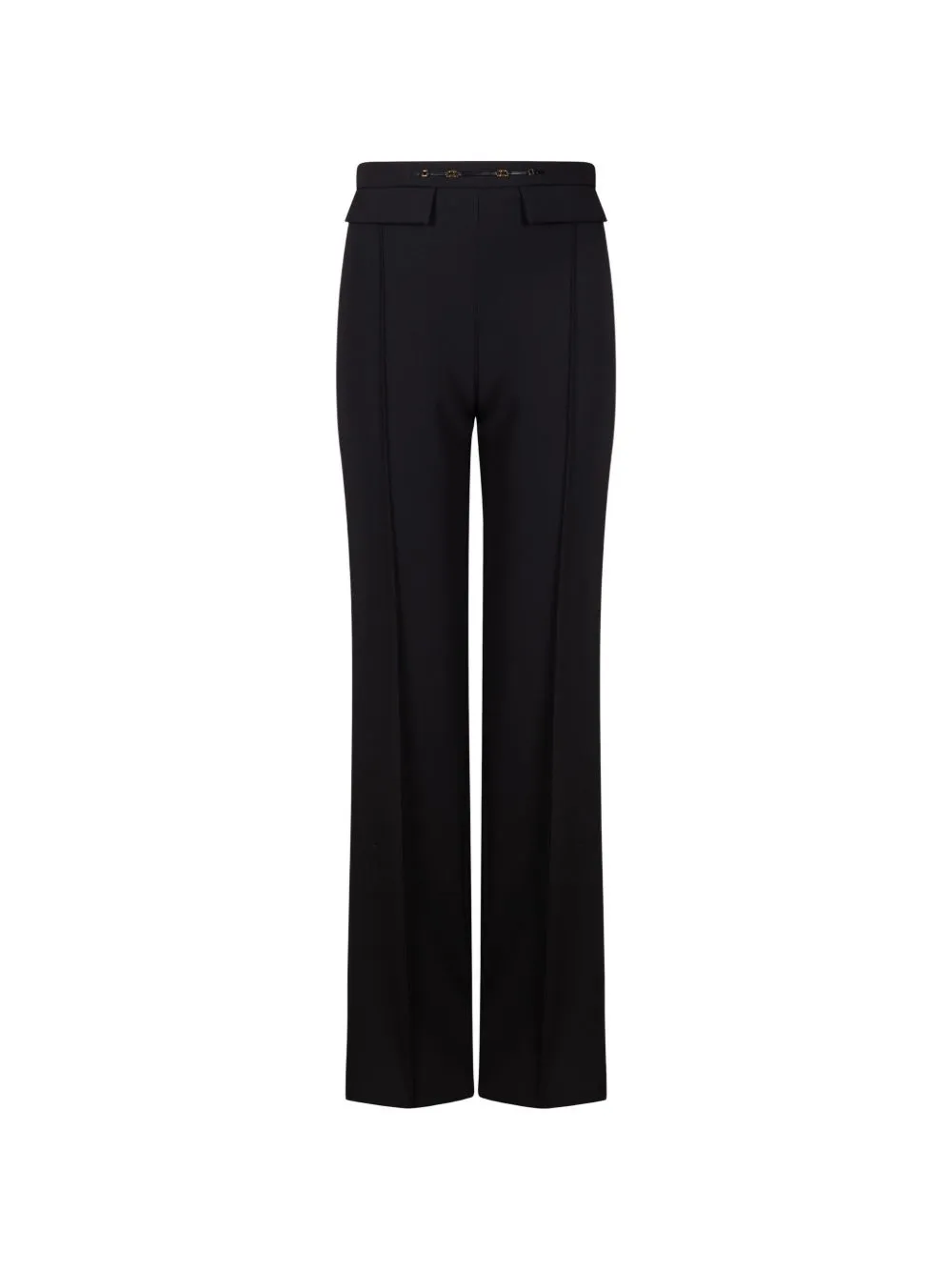 Horsebit-Detail Straight-Leg Trousers sold by Wanan Luxury