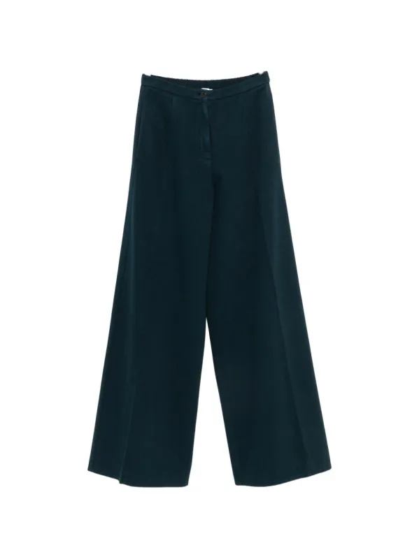 Cotton Wide-Leg Trousers made by Forte Forte
