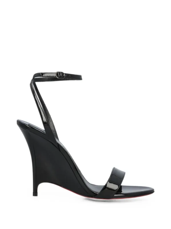 Zeezeenella Patent Leather Sandals made by Christian Louboutin
