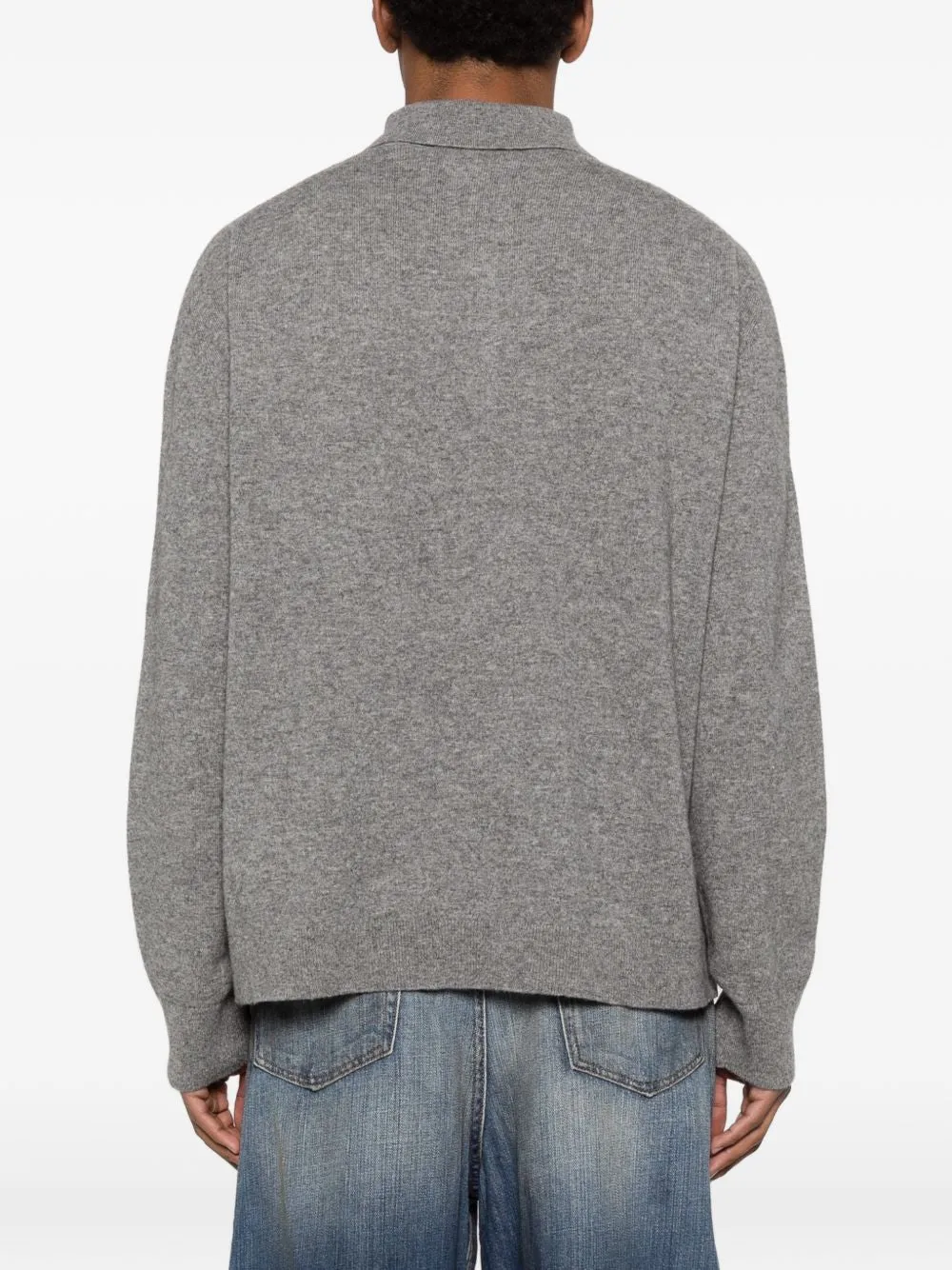 Logo Wool Polo Shirt sold by Wanan Luxury product image thumbnail 4