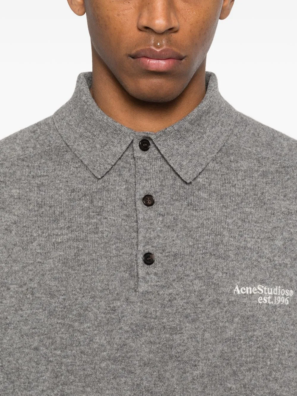 Logo Wool Polo Shirt sold by Wanan Luxury product image thumbnail 5
