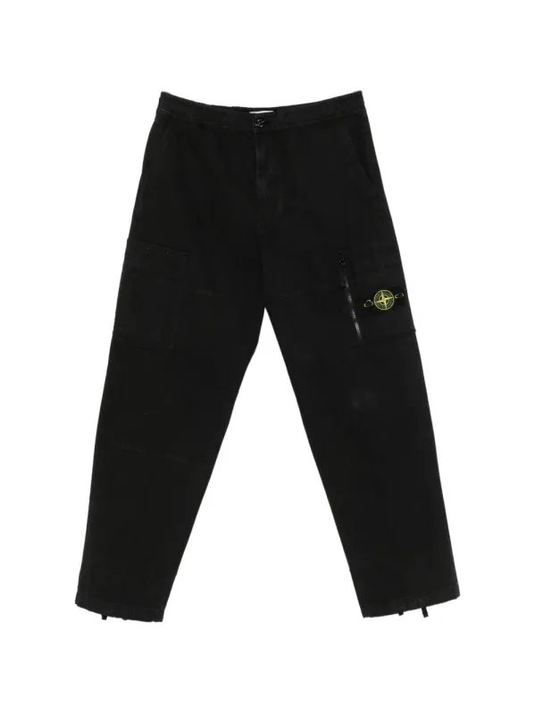 Trousers Black made by Stone Island
